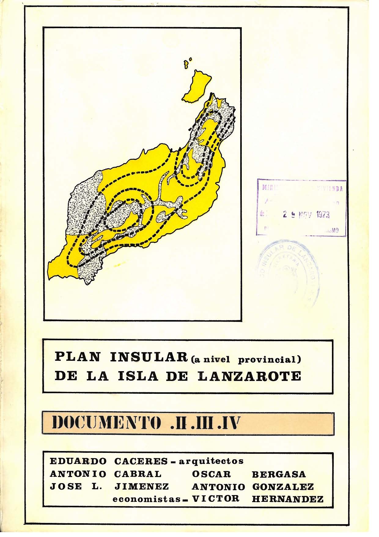 Documento III (Plan de 1973): Ordenación de la Estructura Urbana Insular