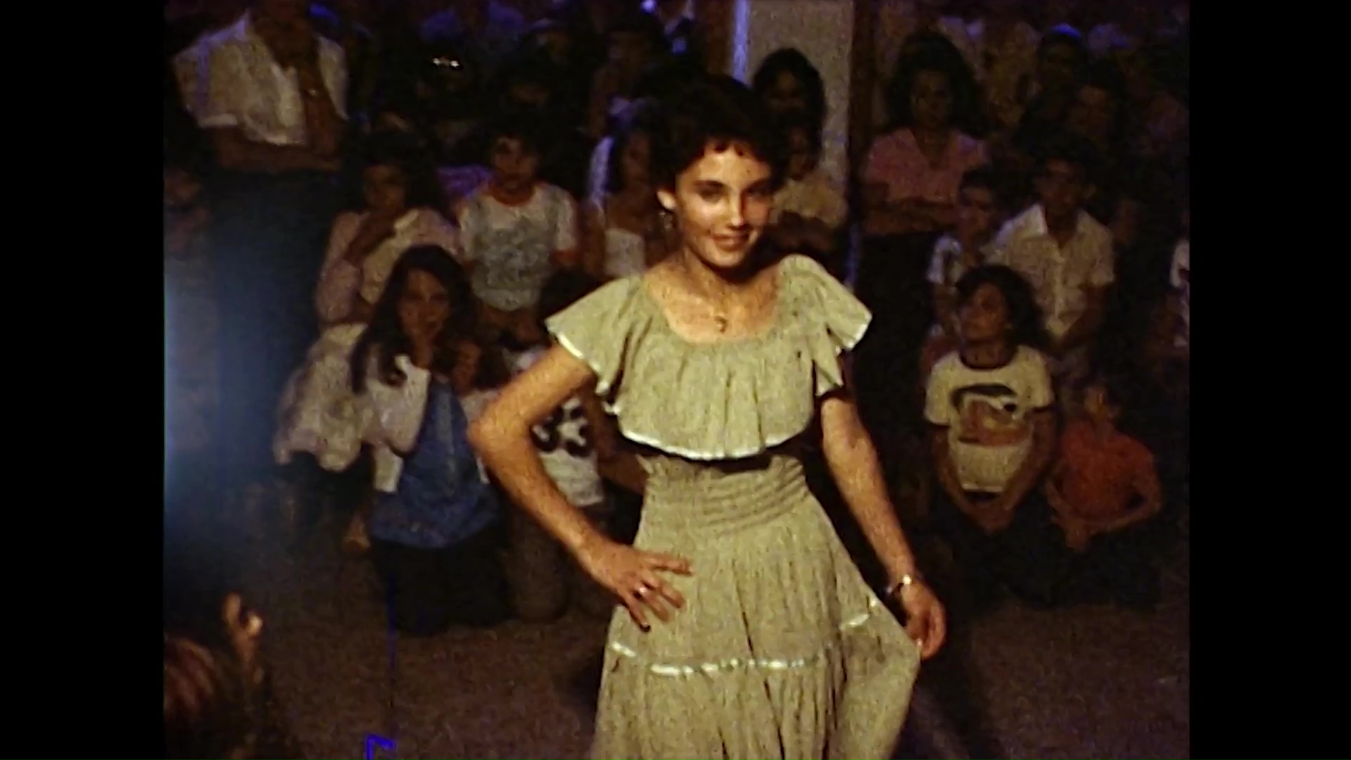 Desfile de modelos en Haría (c. 1979)
