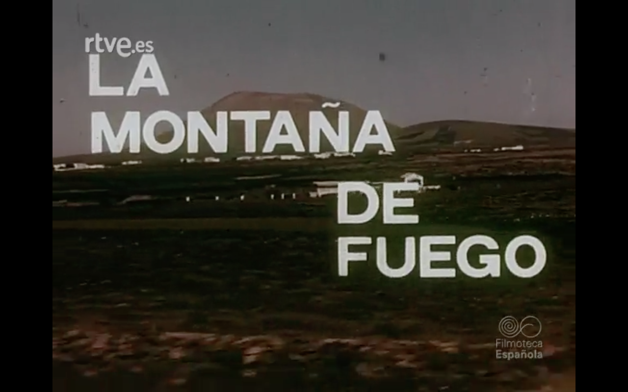 La montaña de fuego (1970)