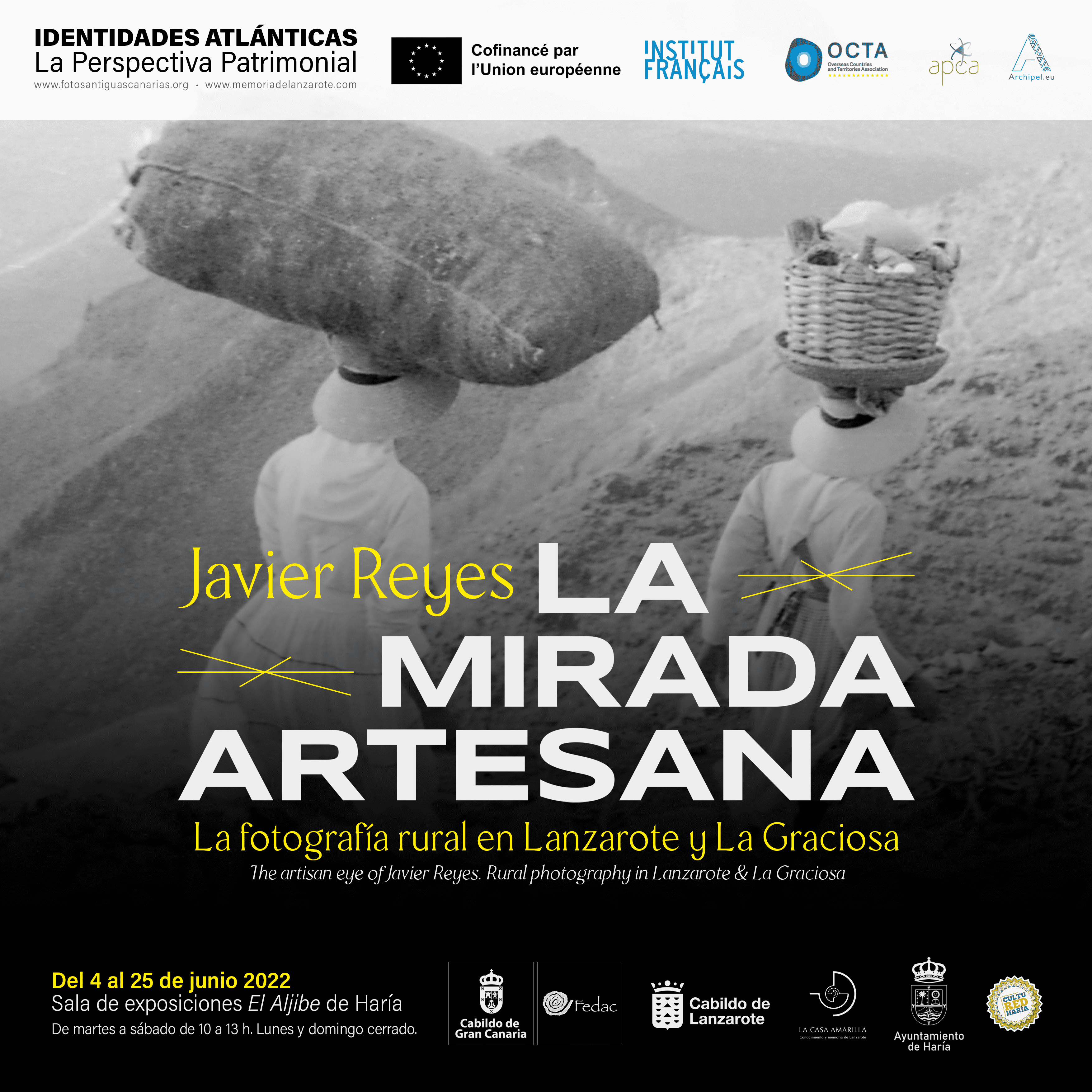 La exposición 'Javier Reyes. La mirada artesana' en Haría